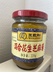 王致和混合花生芝麻酱 225g 1瓶