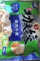 功夫猪肉芹菜饺子400g