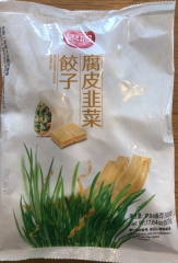 腐皮韭菜饺子500g