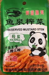 鱼泉红油榨菜60克