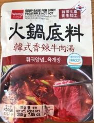 韩国香辣牛肉火锅底料200g