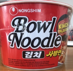 农心泡菜面碗装100g