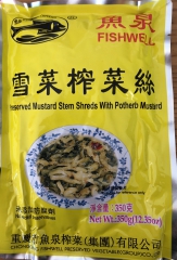 鱼泉雪菜榨菜丝 350g